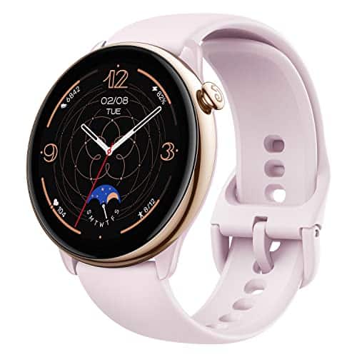 Amazfit GTR Mini Smart Watch 43mm, 14-Day Battery Life, GPS, AI Fitness App Enabled, Heart Rate & Sleep Health Monitoring, 120+ Sports Modes, 5 ATM Water Resistance, Android iPhone Compatible, Pink