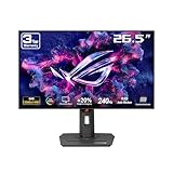 ASUS ROG Strix 27” 1440P OLED Gaming Monitor (XG27AQDMG) - QHD, Glossy OLED, 240Hz, 0.03ms, Custom Heatsink, Anti-flicker,Uniform Brightness, G-SYNC Compatible, 99% DCI-P3, DisplayWidget, 3yr warranty