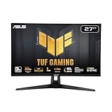 ASUS TUF Gaming 27” 1440P Gaming Monitor (VG27AQM1A) - QHD (2560 x 1440), 260Hz, 1ms, Fast IPS, Extreme Low Motion Blur Sync, Freesync Premium, G-SYNC Compatible, DisplayHDR400, 3 Year Warranty