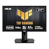 ASUS VG248QG 24" G-SYNC Gaming Monitor 165Hz 1080p 0.5ms Eye Care with DP HDMI DVI,Black