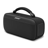 Bose SoundLink Max Portable Speaker, Large Waterproof Bluetooth Speaker, Up to 20 Hours of Battery Life, USB-C, Built-in 3.5mm AUX Input, Black