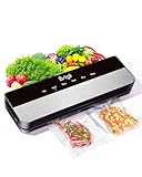 Brigii Vacuum Sealer, Efficient Food Sealer Machine with Extended Freshness, Multi-Bag Sealing, and Easy Cleanup to Elevate Cooking Efficienc for Moms