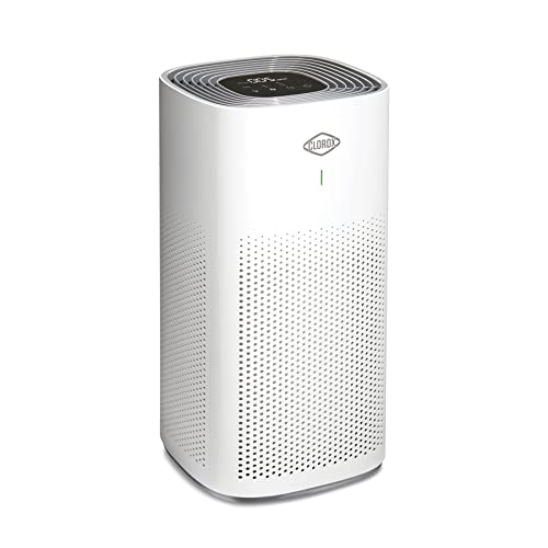 Clorox Air Purifiers for Home, True HEPA Filter, Large Rooms up to 1,500 Sq Ft, Removes 99.9% of Mold, Viruses, Wildfire Smoke, Allergens, Pet Allergies, Dust, AUTO Mode, Whisper Quiet