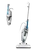 Eureka Home Lightweight Stick Vacuum Cleaner Powerful Suction Corded Handheld Vac for Multi-Surfaces, 3-in-1 NES100, Aqua Blue