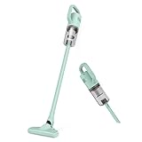 KEROMEE Cordless Vacuum Cleaner, Handheld Stick Mini Lightweight 2-in-1 Vacuum for Pet Hair Hardwood Floor Cat Litter Home Cleaning