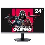 KOORUI Gaming Monitor, 24" IPS Monitor, 165Hz FHD Computer Monitor, 1ms PC Monitor, 99% sRGB Color Gamut, Adaptive Sync, Ultra Slim Frame, VESA Mountable (1920x1080P, HDMI, DisplayPort) 24E3