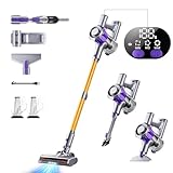 MBYULO Cordless Vacuum Cleaner, 450W 40Kpa Powerful Stick Vacuum, Up to 50Mins Rechargeable Battery, Vacuum Cleaners for Home Anti-Tangled Lightweight Handheld for Hardwood Floor, Carpets, Pet Hair