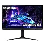 SAMSUNG 27-Inch Odyssey G3 (G30D) Series FHD Gaming Monitor, 1ms, 180Hz, AMD FreeSync, Adjustable Stand, Black Equalizer, Virtual Aim Point, Eye Saver Mode, Flicker-Free, LS27DG302ENXZA, 2024