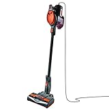 Shark HV301 Rocket Ultra-Light Corded Bagless Vacuum for Carpet and Hard Floor Cleaning with Swivel Steering, Gray/Orange
