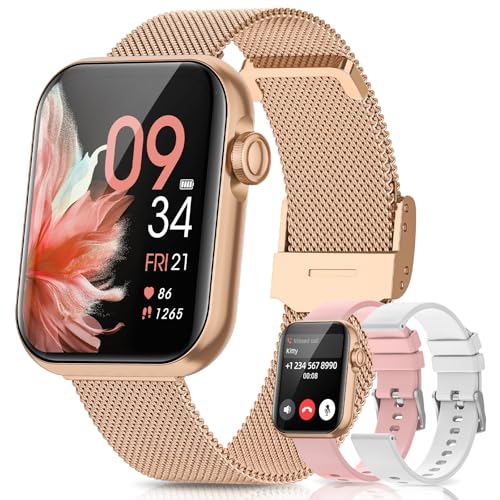 Smart Watches for Women, Android Smart Watch for Phones (Make Calls), 1.85