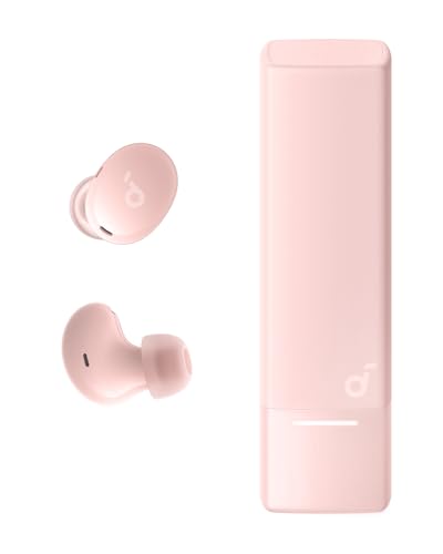 Soundcore A30i by Anker, Smart Noise Cancelling Earbuds, Lipstick-Shaped Stylish Design, Tiny, Lightweight Comfort, Clear Sound, IP54, 15H Playtime in ANC Mode, Wireless Earbuds, Bluetooth 5.4
