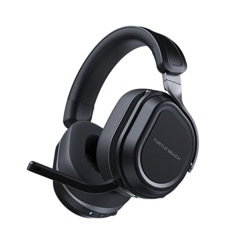 Turtle Beach Stealth 700 Gen 3 Wireless Multiplatform Amplified Gaming Headset for PS5, PS4, PC, Mobile – 60mm Drivers, AI Noise-Cancelling Mic, Bluetooth, 80-Hr Battery, Dual Transmitters – Black