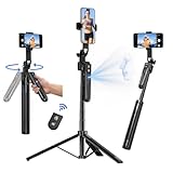yAyusi Auto Face Tracking Tripod 360° Rotation with Stand, 70.9