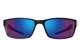 Enchroma Color Blind Glasses - Eton - Color Correcting & Enhancing Glasses Outdoor Use for Protan Color Blindness, Smoke Gray/Black