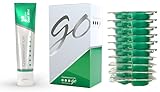 Opalescence Whitening Bundle - Opalescence Go 15% Hydrogen Peroxide Prefilled Whitening Trays and Whitening Toothpaste - Mint Flavor 5194-5166