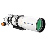 SVBONY SV503 Telescope, 80ED F7 Telescope OTA with Focal Length 560mm, Compact and Portable Tube for Exceptional Viewing and Astrophotography