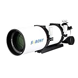 SVBONY SV550 APO Triplet Refractor, 80mm F6 OTA with Micro-Reduction Rap Focuser, Portable Telescope Adults for Deep Sky Astrophotography and Visual