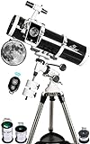 Telescope, Gskyer 130EQ Professional Astronomical Reflector Telescope, German Technology Scope, EQ-130 (EQ-130)