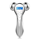 Winyoung Microcurrent Facial Device, Microcurrent Face Massager Roller, 4D Facial Massager Beauty Skin Care Tool for Face Eye Neck, Gifts for Women