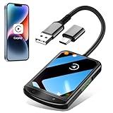Wireless CarPlay Adapter for Apple iPhone- Plug & Play Stable & Fast Connection Compatible iPhone iOS 10+, Convert Original Wired to Wireless CarPlay Only for Car Since 2016