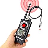 Anti-Spy Wireless RF Signal Detector [Latest Professional Version] Bug GPS Camera Signal Detector，Detection GPS Tracker Hidden Camera Eavesdropping Device Signal Detector