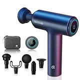 arboleaf Massage Gun, Percussion Massage Gun Deep Tissue, Muscle Massage Gun Handheld, Powerful Portable Back Massager Gun, Electric Gun Massager with Carry Case for Athletes, Relax