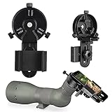 Celticbird Newest Smartphone Scope Adapter- Phone Mount for Spotting Scopes& Binoculars& Monocular& Telescope& Microscope