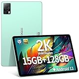 DOOGEE T20S Android Tablet, 2K Vivid 10.4 Inch 4G Cellular Tablets with 15GB RAM 128GB ROM/TF 1TB, 8-Core Gaming Tablet with 7500mAh, Dual Camera 13MP, 5G WiFi, TÜV Low Bluelight Tablet, BT5.0, Green