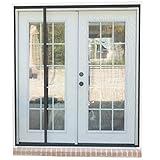 Fenestrelle Magnetic Screen Door for French & Sliding Doors. Large Pet & Kids. Keep Bugs Out. Heavy Fiberglass Mesh. Self Closing Continuous Magnetic Seal. Fits Door Size 70"x80"