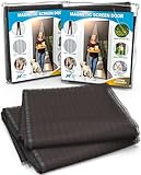 FLUX Magnetic Screen Door (2-Pack) - Self-Closing, Pet-Friendly, Keeps Bugs Out, 26 Mighty Magnets - Fits Doors Up To 38"x82" - Door Screen Magnetic Closure, Patio Screen Door Mesh, Magnet Screen Door