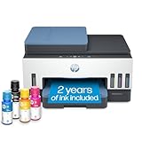 HP Smart Tank 7602 Wireless All-in-One Ink Tank Printer with 2 years of ink included,Print, scan, copy, fax, Best-for-home, Refillable ink tank (28B98A)