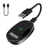 iHeylinkit Wireless Carplay Adapter and Android Auto Wireless Adapter, 2-in-1 Car Carplay Wireless Dongle Wired Carplay Android Auto Car Compatible with iPhone 10+ / Android 11+ for Cars from 2018