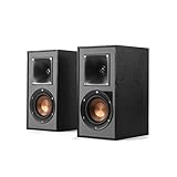 Klipsch R-41PM Powered Bookshelf Speaker,Black