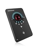 MINICOAST Hidden Camera Detectors, Bug Detector Spy Camera Finder, GPS Tracking Device Detector, RF Detector, 5 Modes Hidden Devices Detector for Hotels Travel Airbnb Car, Anti-Theft Alarm