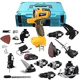 NEWONE 18V MAX MATRIX Drill,12-Tool Set Power Tool Combo Kit, Cordless Tool Set,2 Batteries and One Charger