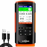 Norpolifomor Real Time Air Quality Detector AQI Air Quality Monitor, Formaldehyde,TVOC Meter, PM2.5 Sensor for Cars,Homes,Schools,Offices Indoor/Outdoor