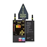 Protect 1206i Handheld RF Detector & Camera Finder - Hidden Devices Detector to Find a Digital or Analog Signal - Wireless Electronic Anti Spy Detector - Dual Antennas with a Wide Frequency Range