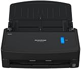ScanSnap iX1400 High-Speed Simple One-Touch Button Color Document, Photo & Receipt Scanner with Auto Document Feeder for Mac or PC, Black