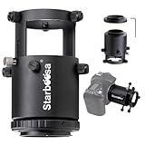 Starboosa Adjustable Extension Spotting Scope Camera Adapter Mount - for Canon SLR Cameras - Includes T-Ring - Perfect for Birding and Photography