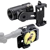 Starboosa Rifle Scope Mount Camera Adapter - Smartphone Camera Adapter for Hunting & Birding -90 Degree Angle - Dual Angles for Sighting and Aiming - Outdoor Shooting
