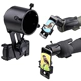 Starboosa Smartphone Spotting Scope Camera Adapter Mount - for Capturing Photos and Videos - Compatible with 1.25-inch to 2-inch Spotting Scope Eyepieces - Enhanced Birding and Photography