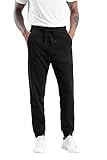 THE GYM PEOPLE Men's Fleece Joggers Pants with Deep Pockets Athletic Loose-fit Sweatpants for Workout, Running, Training