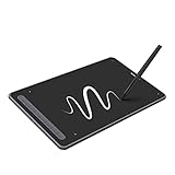 XPPen Deco L Drawing Tablets- 10x6” Computer Graphic Tablet with Updated Battery-Free X3 Digital Stylus and 8 Shortcuts Drawing PAD Compatible with Chrome, Widows 11, Linux, Mac, and Android (Black)