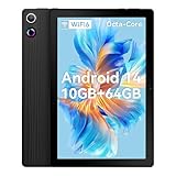 ZOFYWNAS Tablet 10 Inch Android 14 Tablets,10GB+64GB,1TB Expand, Widevine L1 Compatible Octa-Core Tablet with WiFi 6,5000mAh,Dual 8MP Camera, Face ID Android Tablet (Black)