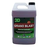 3D Grand Blast Heavy Duty Degreaser - All Purpose Cleaner Safe & Effective for Cars, Engines, Floors, Home Use - Rapidly Cleans Grease & Grime Build Up 1 Gallon