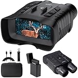 AKASO Seemor-200 Night Vision Goggles - 4K Full Color Night Vision Binoculars for Adults, App-Enabled Photo and Video Saving,AI-ISP 3280FT Viewing Range,16x Digital Zoom for Camping Hiking & Security