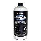 AQUA-X Grout Sealer (1 Qt): Professional-Grade Impregnator Sealant for Shower Tile Grout and Backsplash - Long-Lasting with Fast-Drying Formula