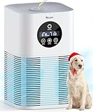 Air Purifiers for Home Large Room up to 600 Ft², VEWIOR H13 True Hepa Air Purifiers for Pets Hair, Dander, Smoke, Pollen, 3 Fan Speeds, 6 Timer Air Cleaner