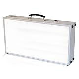 Alaska Northern Lights™ Northstar - 10,000-25,000 LUX UV Free Light Therapy Lamp at 24 inches, Multi-Person use, Low Glare, No Flickering, Vertical or Horizontal Orientation - US Based Company