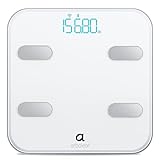 Arboleaf Smart Scale for Body Weight Bathroom Scale Digital Scale Body Weight and Fat, Wi-Fi Bluetooth, Smartphone APP, 14 Body Metrics, Wireless Cloud-Storage, Unlimited Data and Users, BMI, BMR